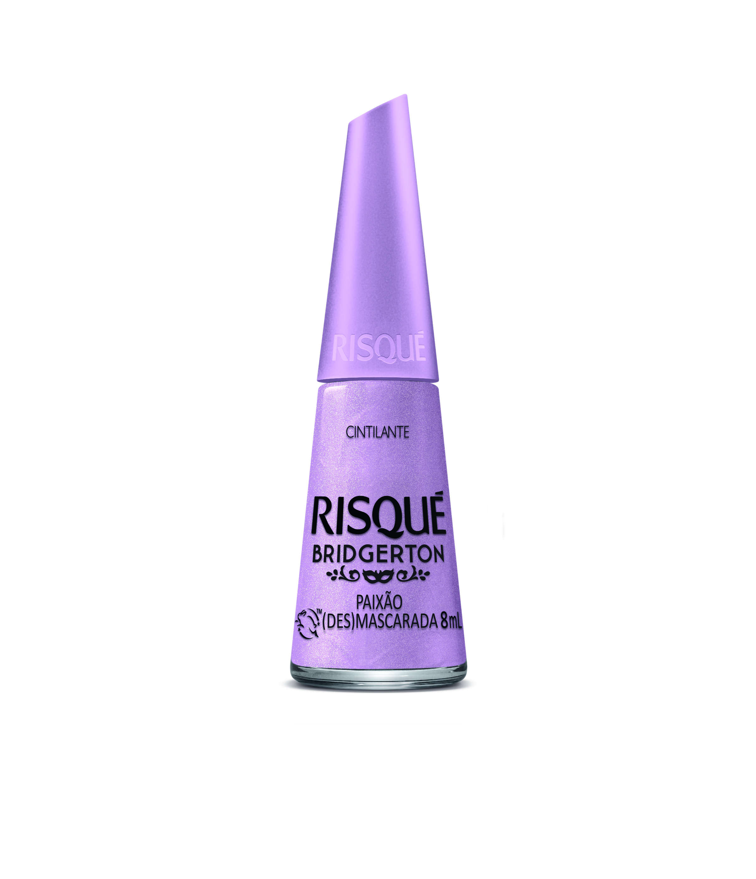 Esmalte Risque Bridgerton Cintilante Paixão Des(mascarada) 8ml